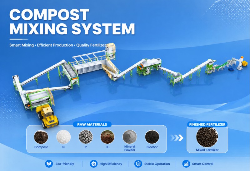 Compost Mixture Fertilizer Production Line
