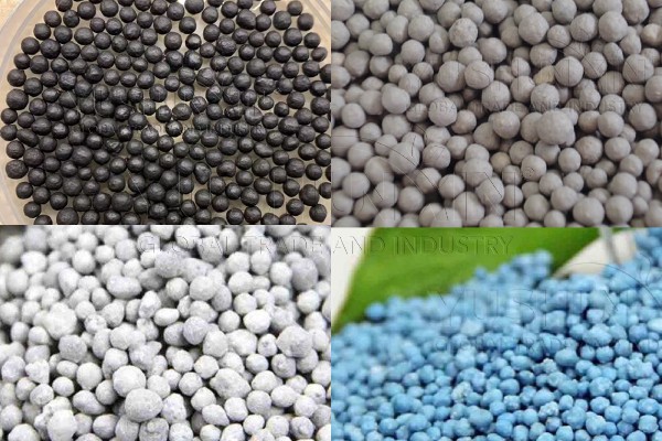 Raw materials for bulk blending fertilizer