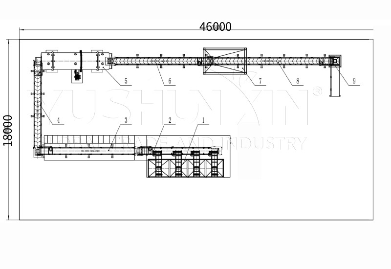 Can a 1000㎡ workshop accommodate the 50TPH industrial BB fertilizer production line?