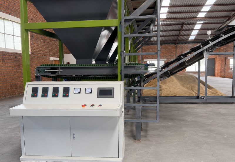 It is an automatic BB fertilizer production system controlled by PLC?